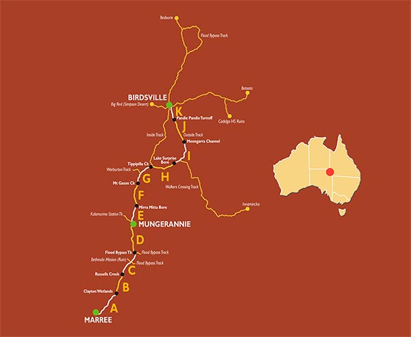Map Australia 