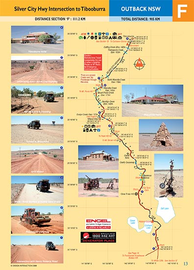 sample page of Outback New South Wales